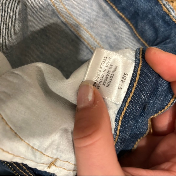 Blue Plaid jeans medium by Cello - Picture 3 of 4